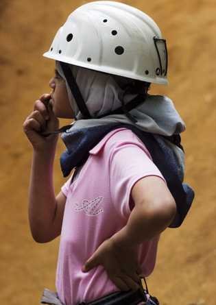 Hijab and Hard hat